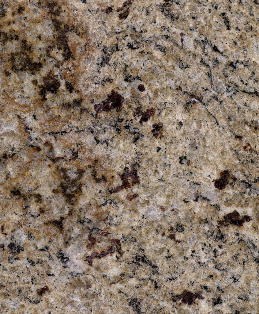 Gold Granite Kitchen Countertop Sample