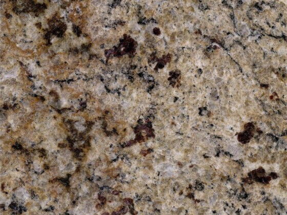 Gold Granite Kitchen Countertop Sample