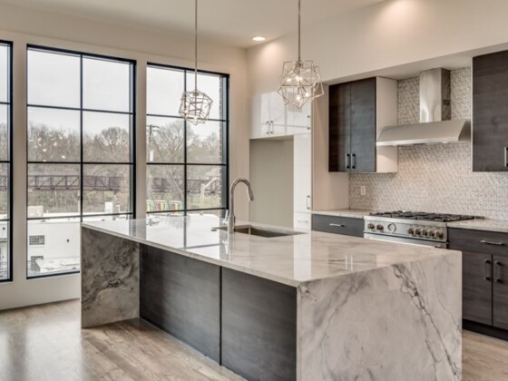 Super white quartzite countertop