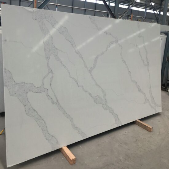 calacatta white quartz