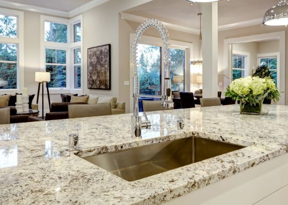 Granite countertop in the kitchen, sealing guide