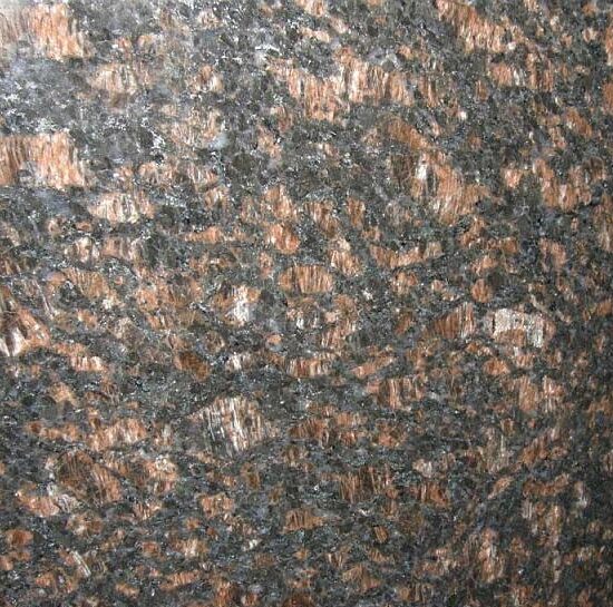 Sample tan brown granite