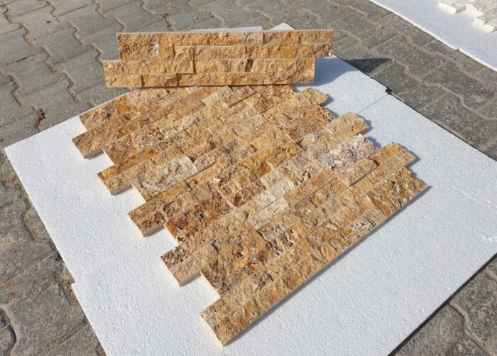 Travertine gold split face - Image 2