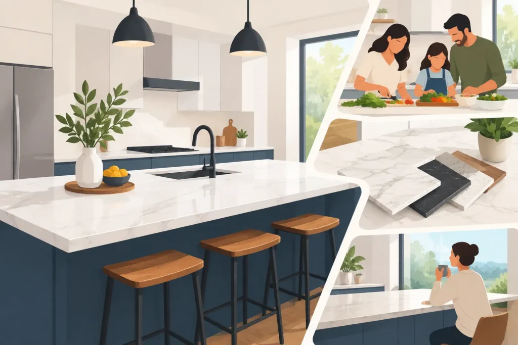 Custom Countertops That Fit Your Home and Life