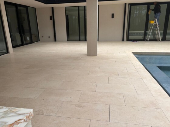 med ivory pool deck