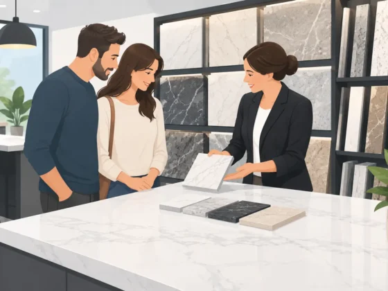 What to Expect From a Countertop Showroom Visit