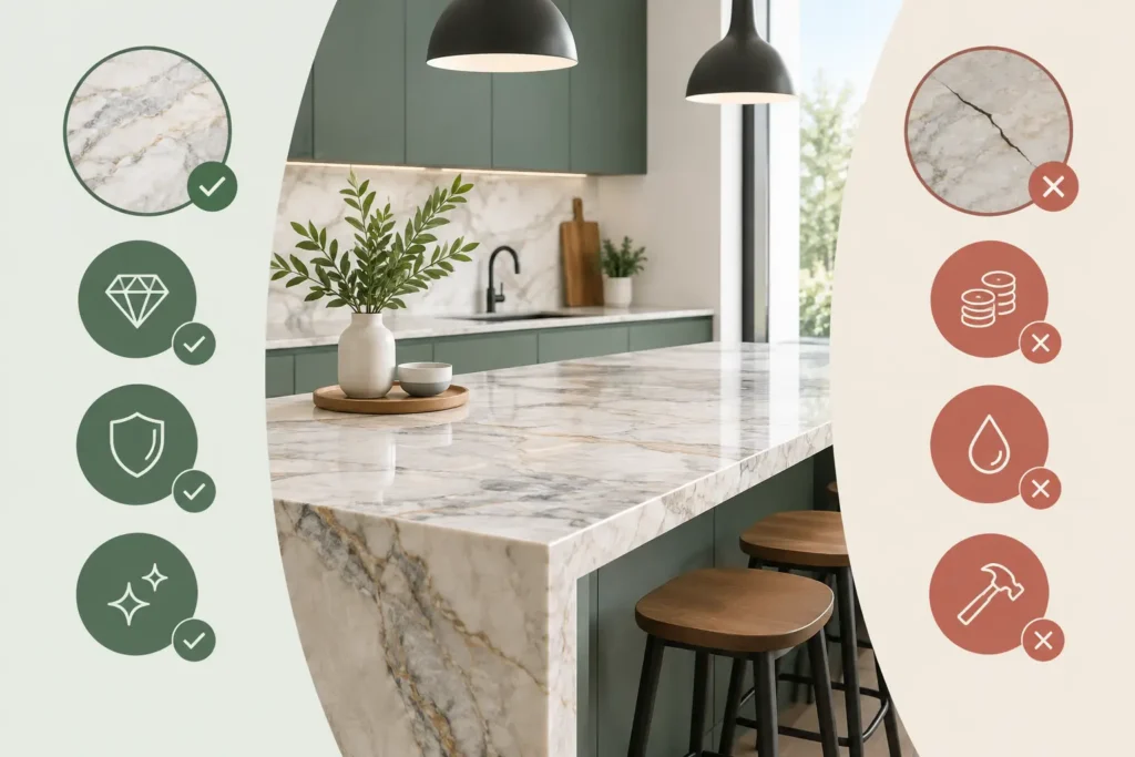 Quartzite Countertop Pros and Cons for Your Home