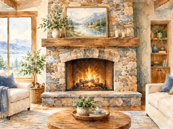 Stone Fireplace Surround Ideas for Lasting Style