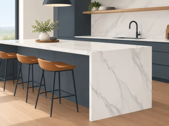 Waterfall Edge Countertop Cost: What to Expect